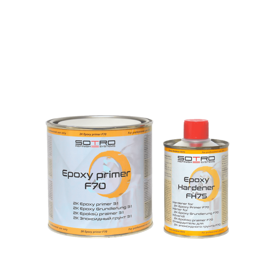 Epoxy primer 3:1 F70 + FH75 - эпоксидный грунт - Sotro